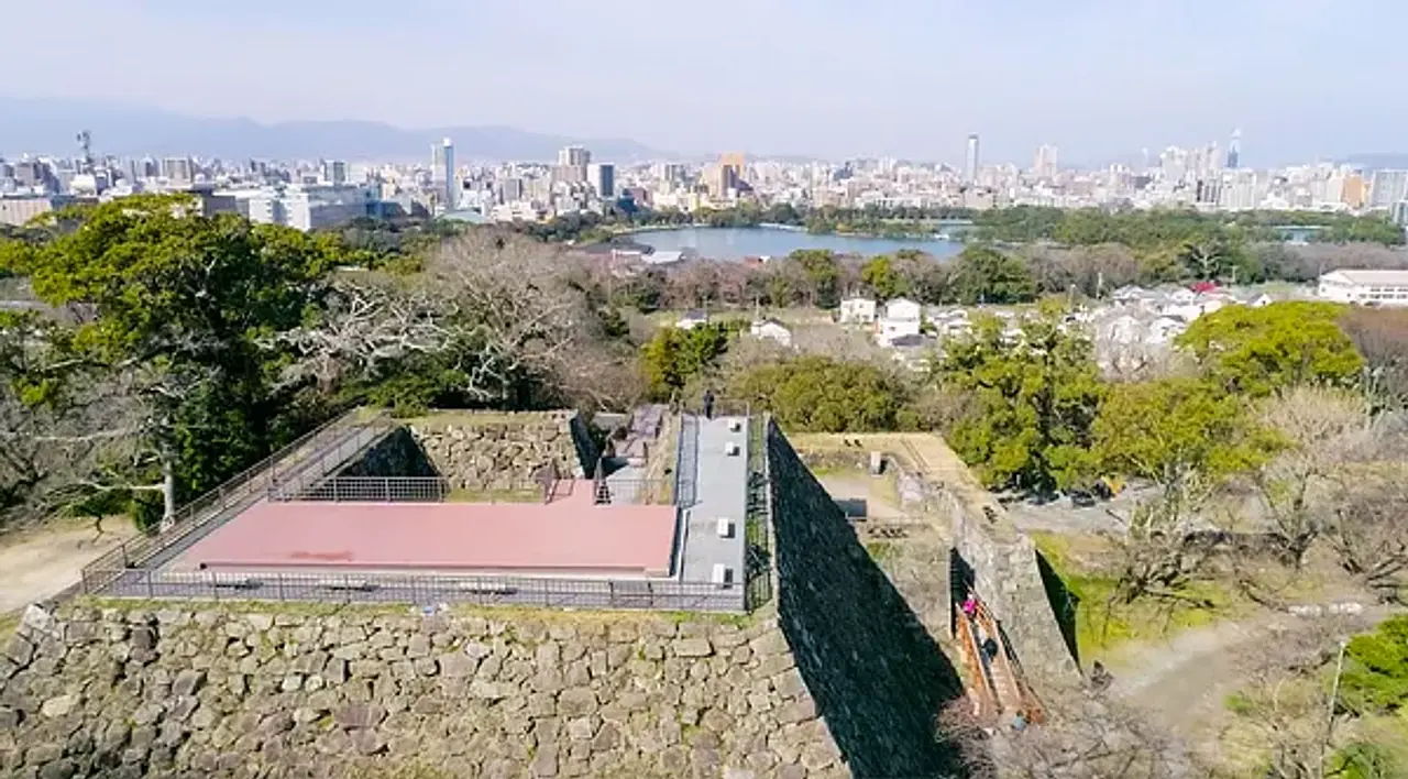 福岡城　天守台